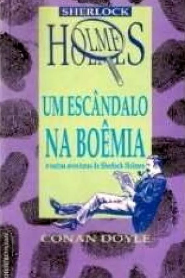 Capa de Um Escândalo na Boemia e Outras Aventuras de Sherlock Holmes