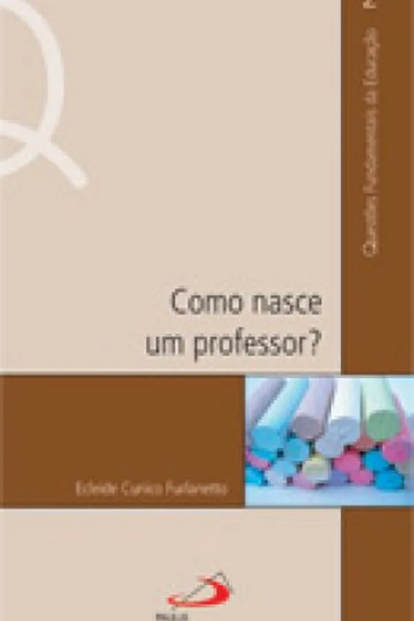 Capa de Como Nasce um Professor?