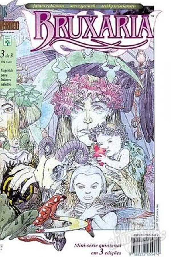 Capa de Bruxaria: Uma História de Vingança nº 3
