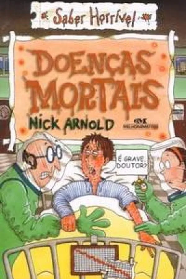 Capa de Saber Horrível - Doenças Mortais