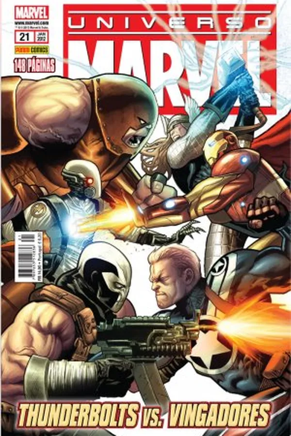 Capa de Universo Marvel #21 (Série 2)