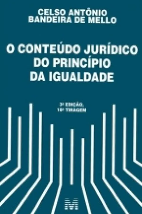 Capa de Conteúdo jurídico do princípio da igualdade