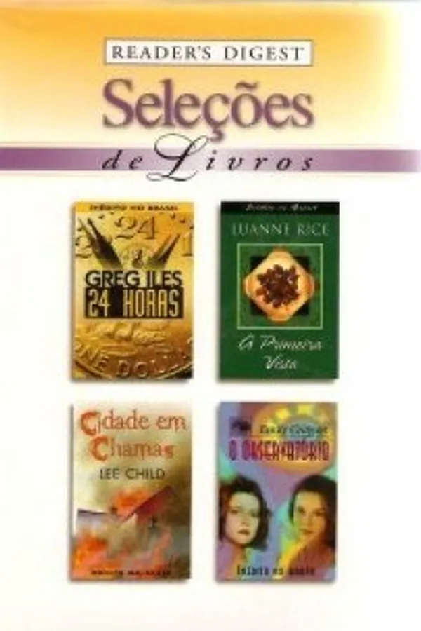 Capa de Seleções de Livros Reader's Digest