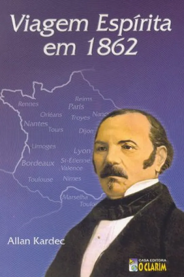 Capa de Viagem Espírita em 1862