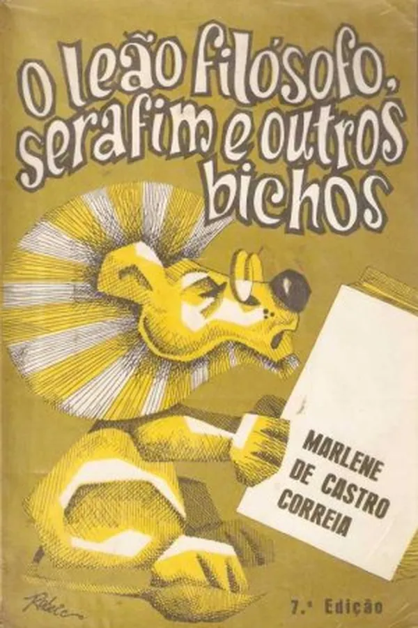 Capa de O Leão Filósofo, Serafim e Outros Bichos
