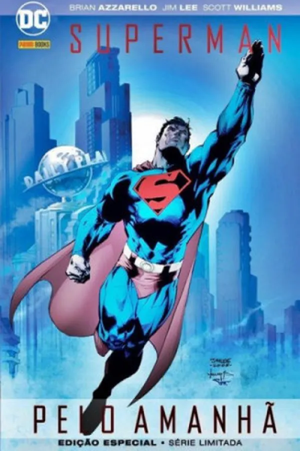Capa de Superman Pelo Amanhã