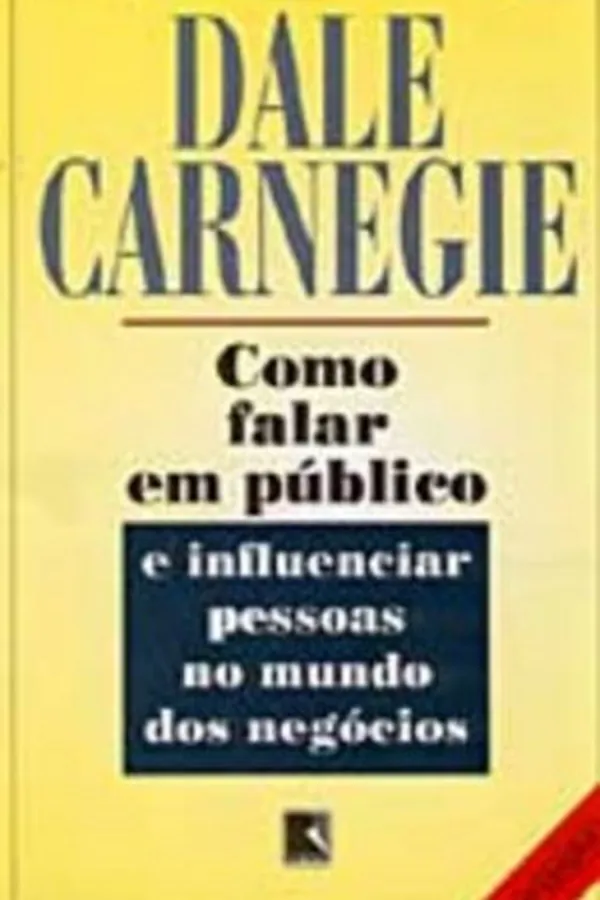 Capa de Como falar em público e influenciar pessoas no mundo dos negócios