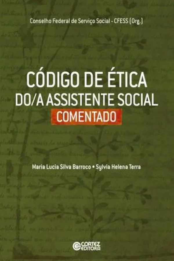 Capa de Código de ética do/a Assistente Social comentado