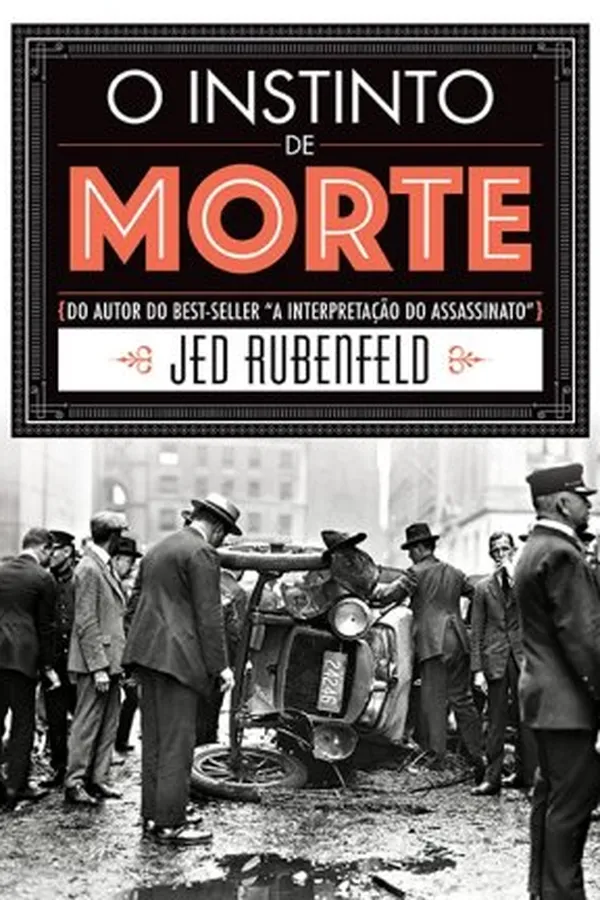 Capa de O instinto de morte