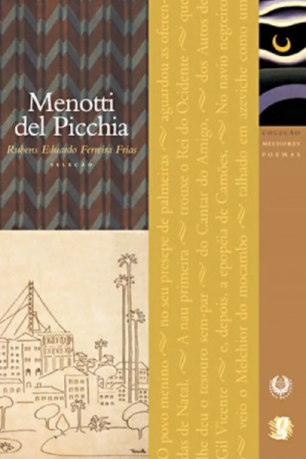 Capa de Melhores Poemas de Menotti del Picchia