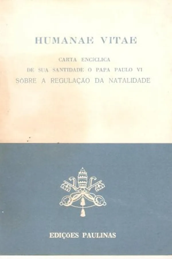 Capa de Humanae Vitae