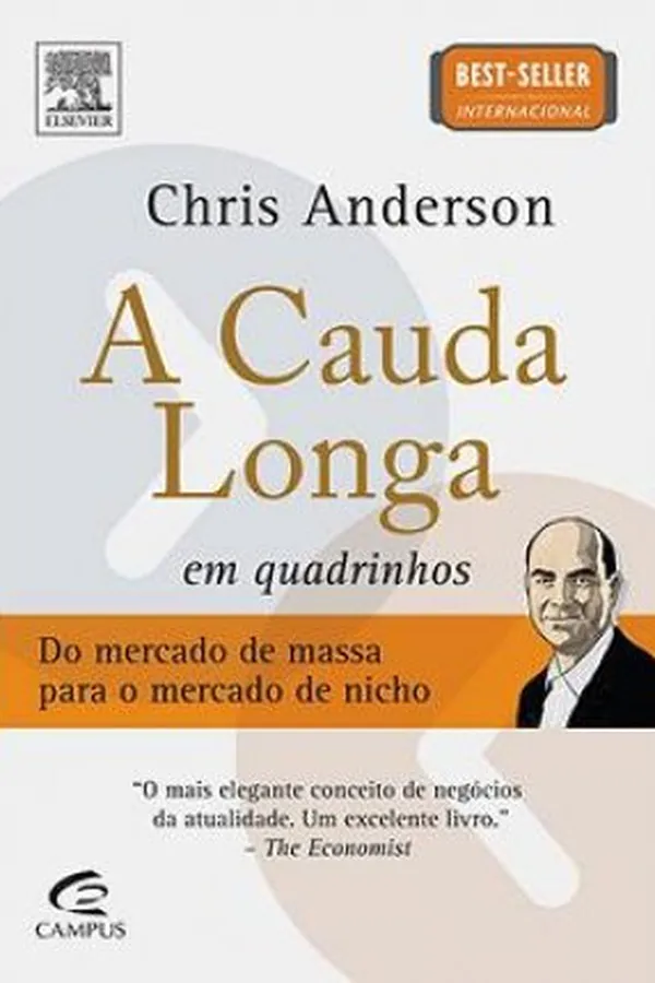 Capa de A Cauda Longa em Quadrinhos