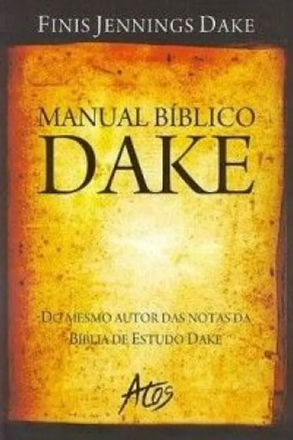 Capa de Manual Bíblico Dake