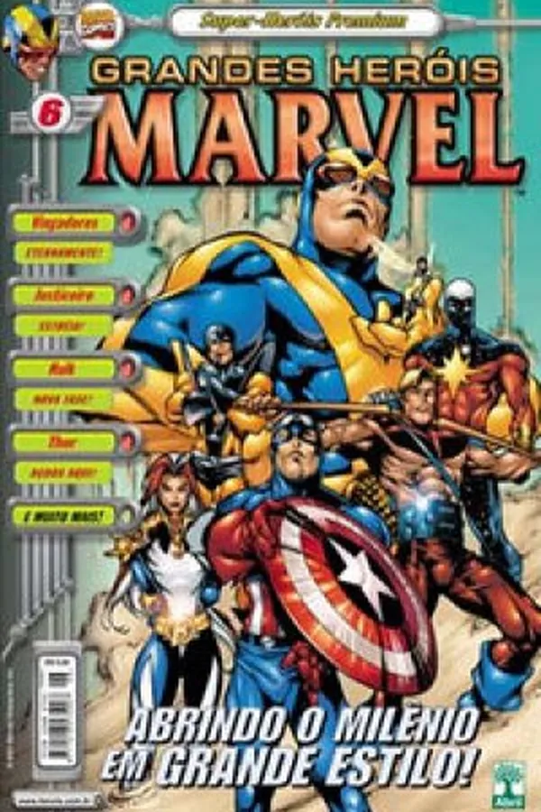 Capa de Grandes Heróis Marvel nº 6