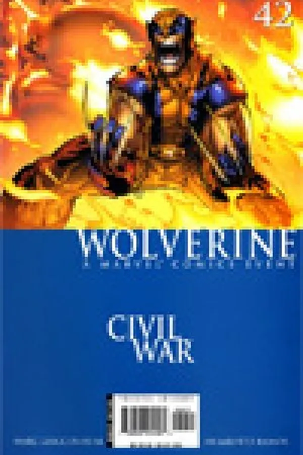 Capa de Wolverine - Guerra civil