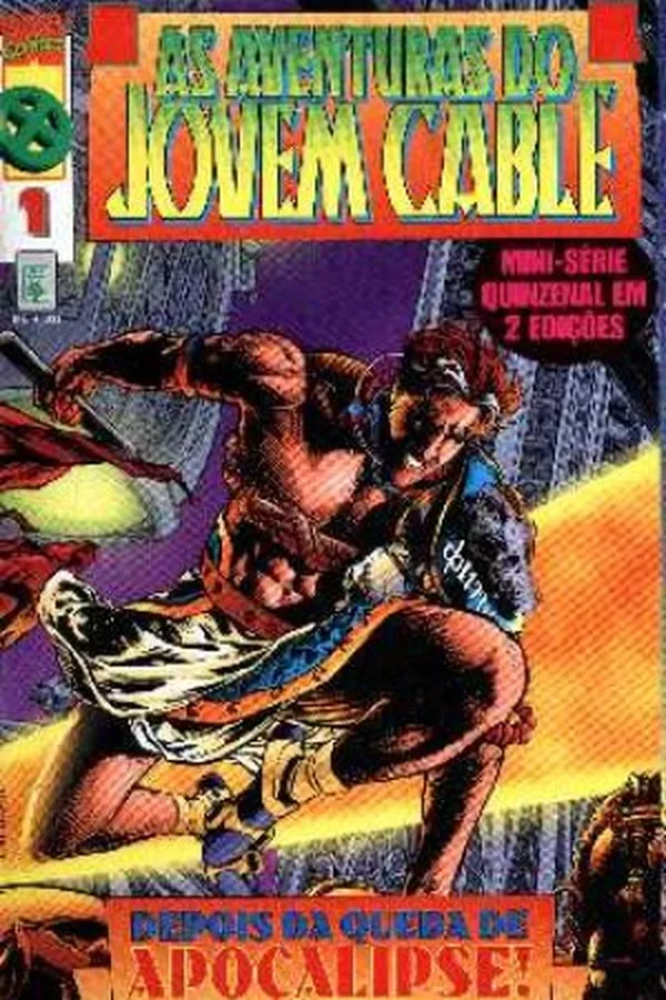 Capa de As Aventuras do Jovem Cable #01