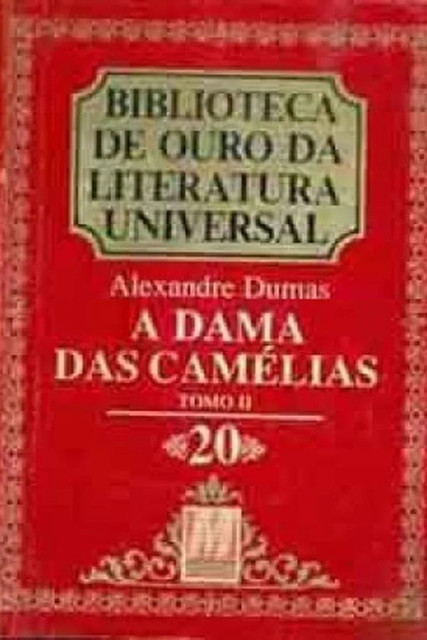 Capa de A Dama das Camélias