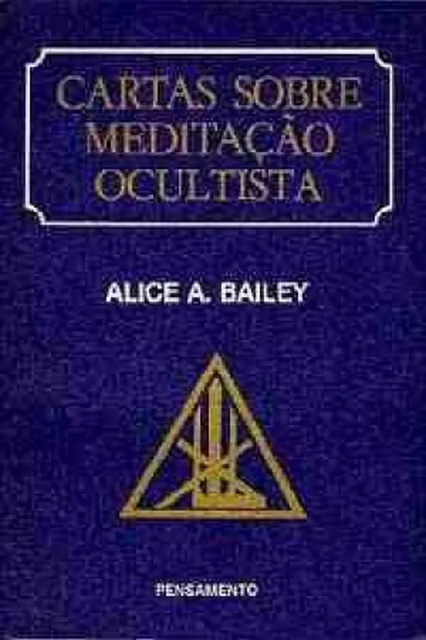 Capa de Cartas Sobre Meditacao Ocultista