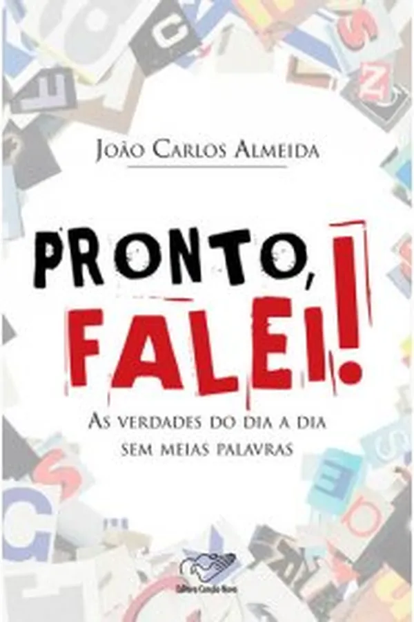 Capa de Pronto, Falei!