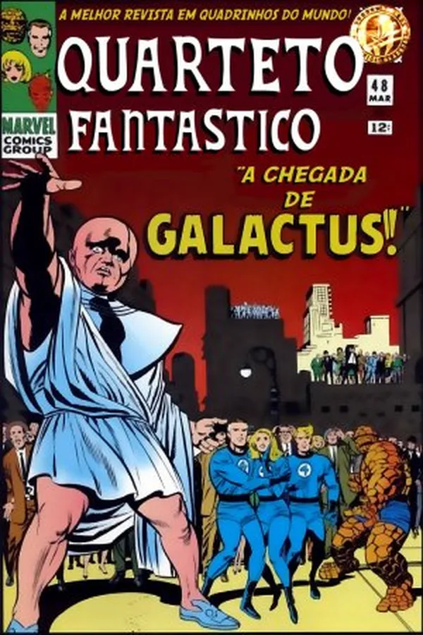 Capa de Quarteto Fantastico #48 (Volume 1)