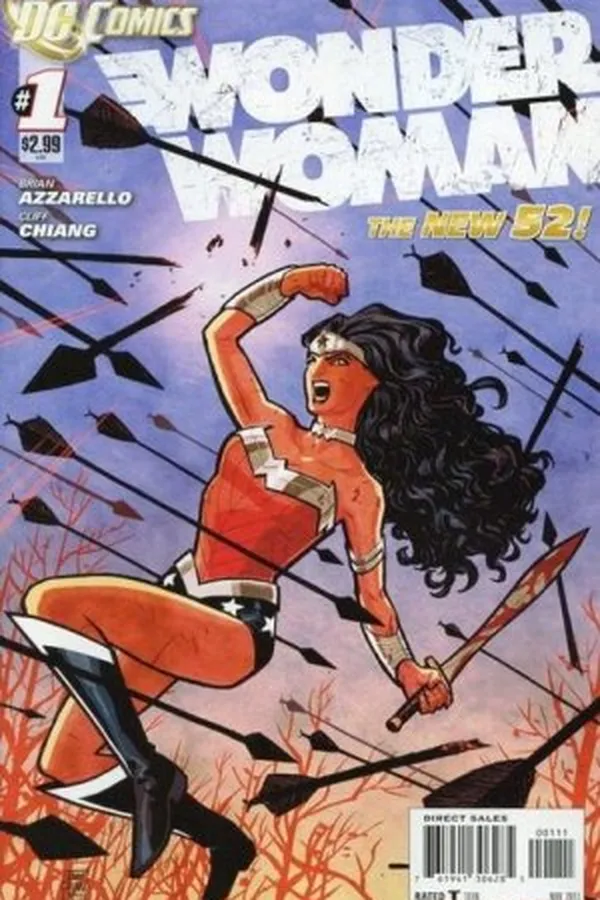 Capa de Wonder Woman (2011) #1