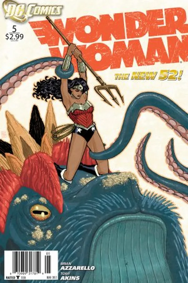 Capa de Wonder Woman #5