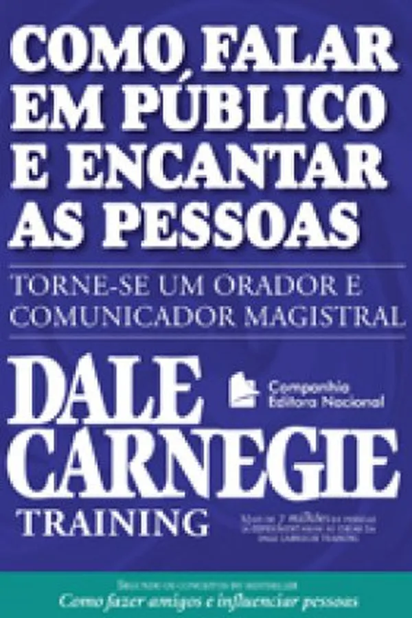 Capa de Como Falar em Público e Encantar Pessoas