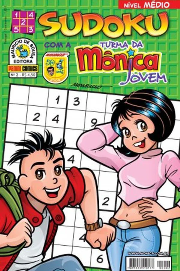Cover of Sudoku com a Turma da Mônica Jovem - Nº 2