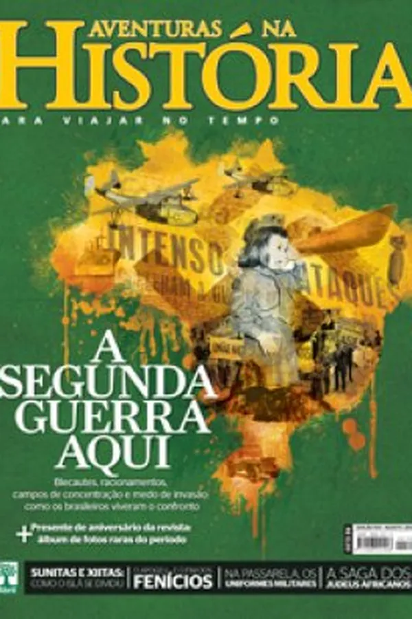 Capa de Aventuras na História Nº 109 (Agosto de 2012)
