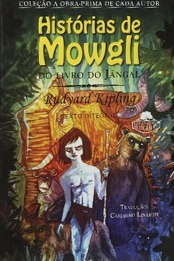 Capa de Histórias de Mowgli do Livro da Jângal