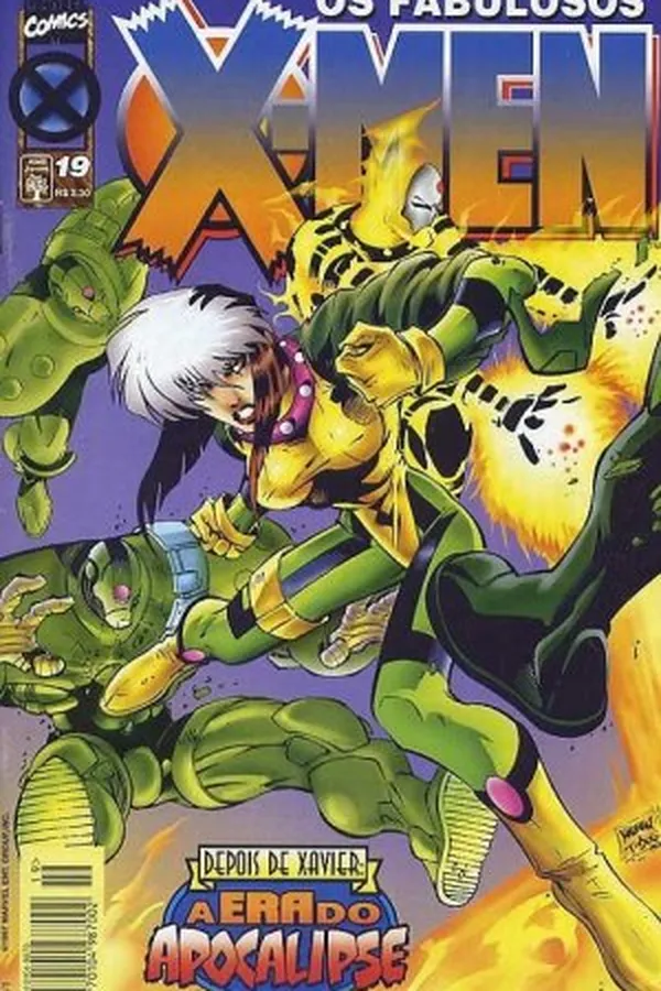 Capa de Os Fabulosos X-Men #19
