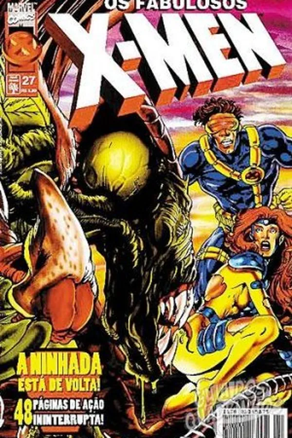 Capa de Os Fabulosos X-Men #27