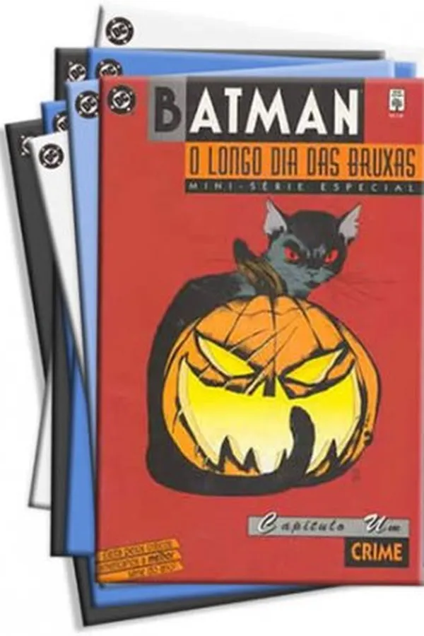 Capa de Batman: O Longo Dia das Bruxas