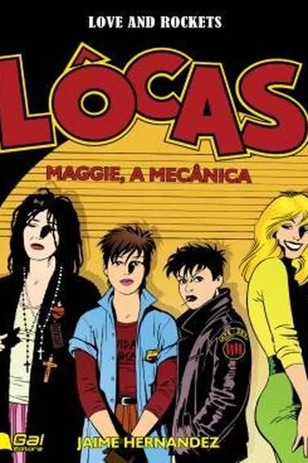 Capa de Lôcas: Maggie, a Mecânica