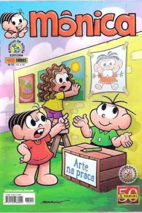 Capa de Mônica - Nº 55