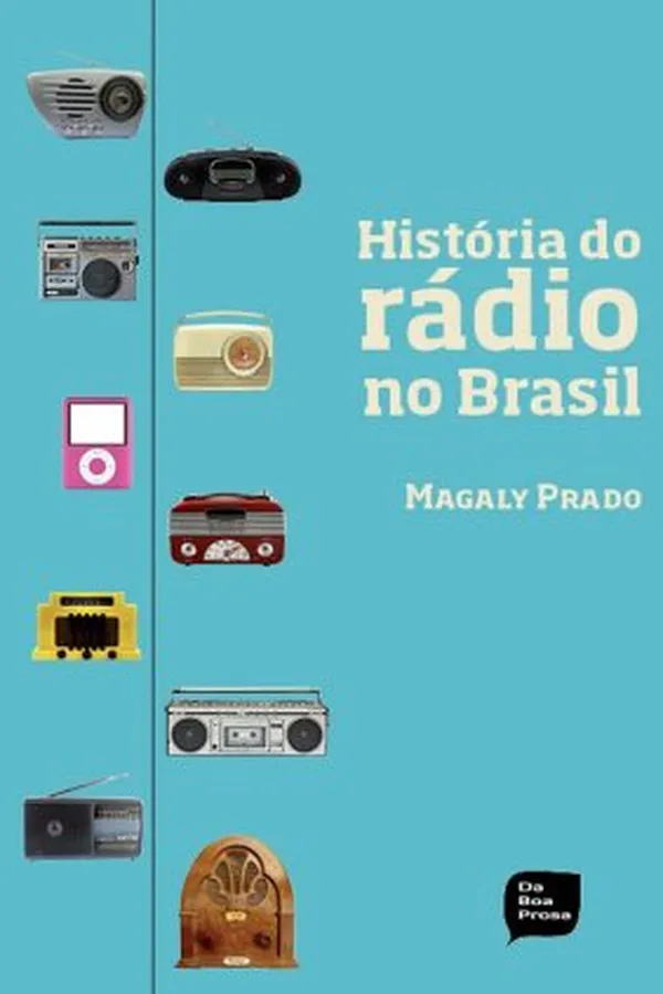 Capa de História do rádio no Brasil