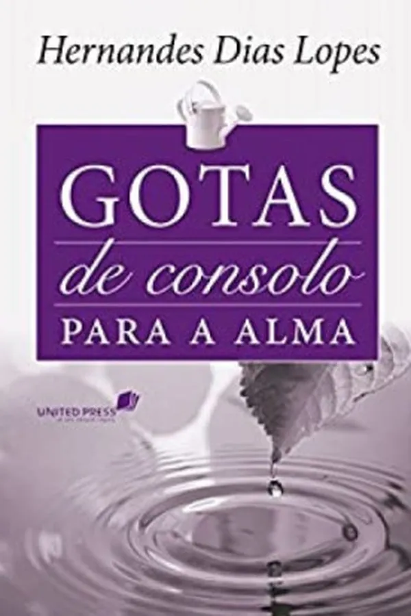 Capa de Gotas de consolo para a alma