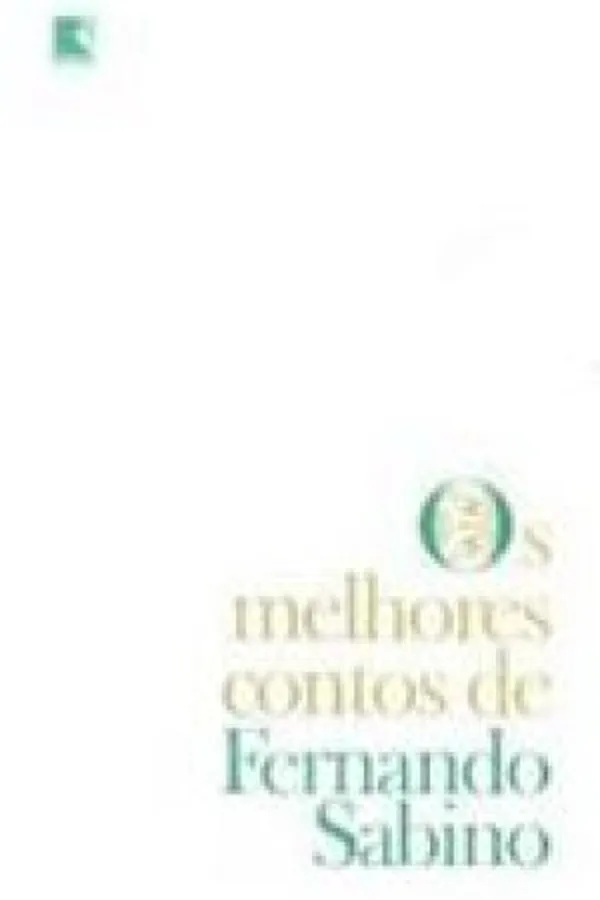 Capa de Os Melhores Contos de fernando sabino