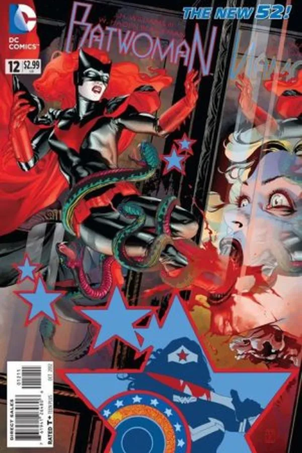 Capa de Batwoman #12 - Os novos 52
