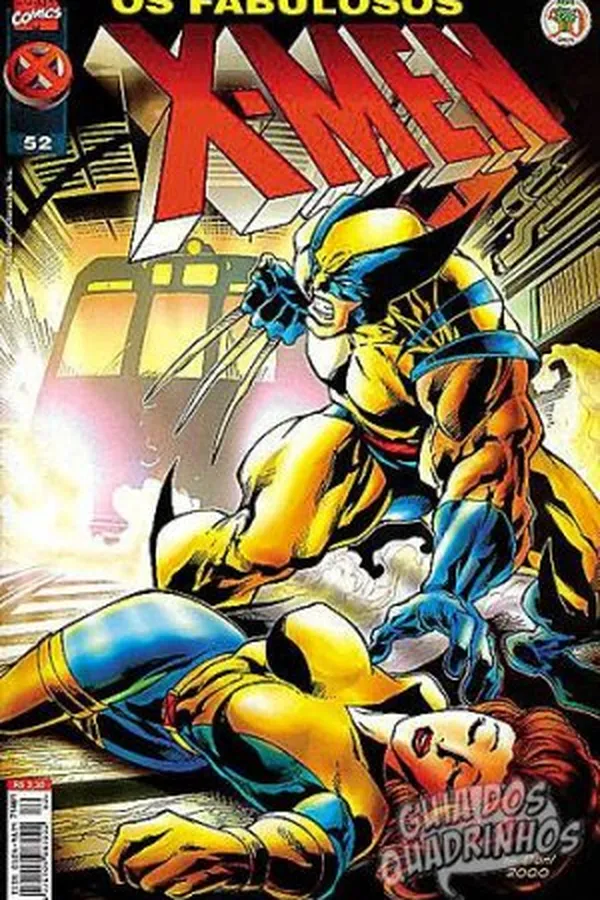 Capa de Os Fabulosos X-Men #52