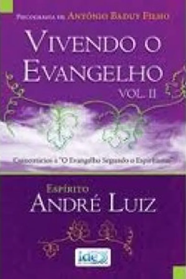 Capa de Vivendo o Evangelho VOL. II