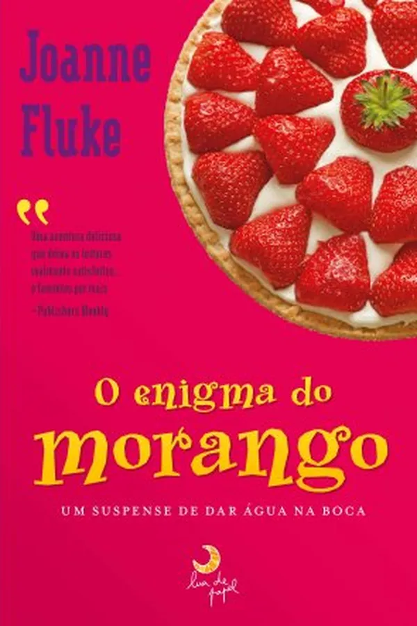 Capa de O Enigma do Morango