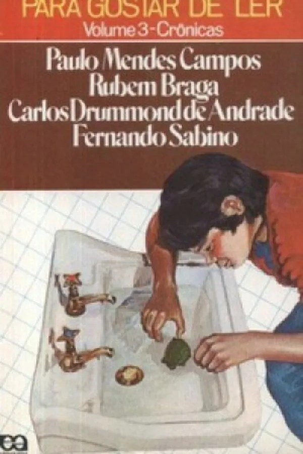 Capa de Para gostar de ler :  crônicas