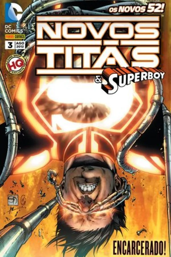 Capa de Novos Titãs e Superboy # 03