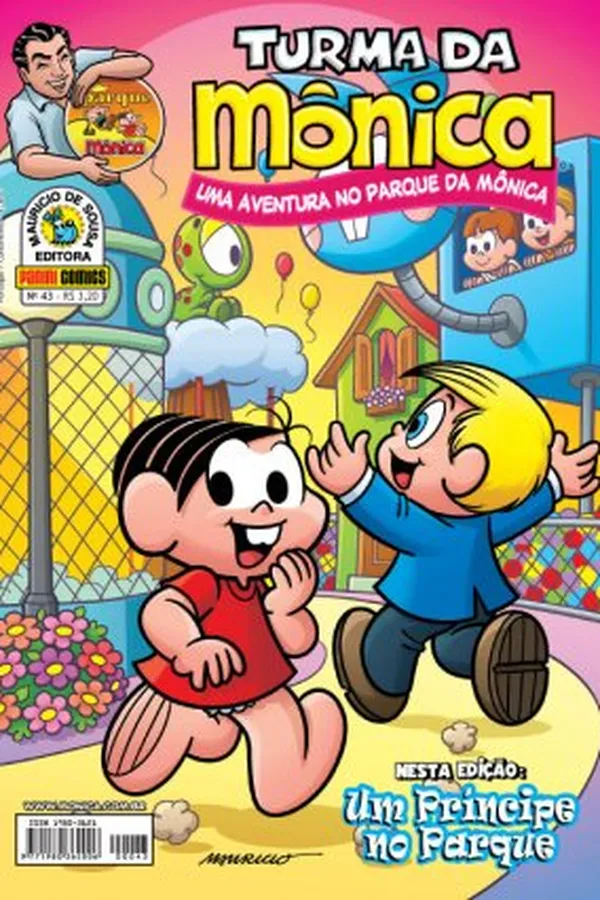 Capa de turma da mônica