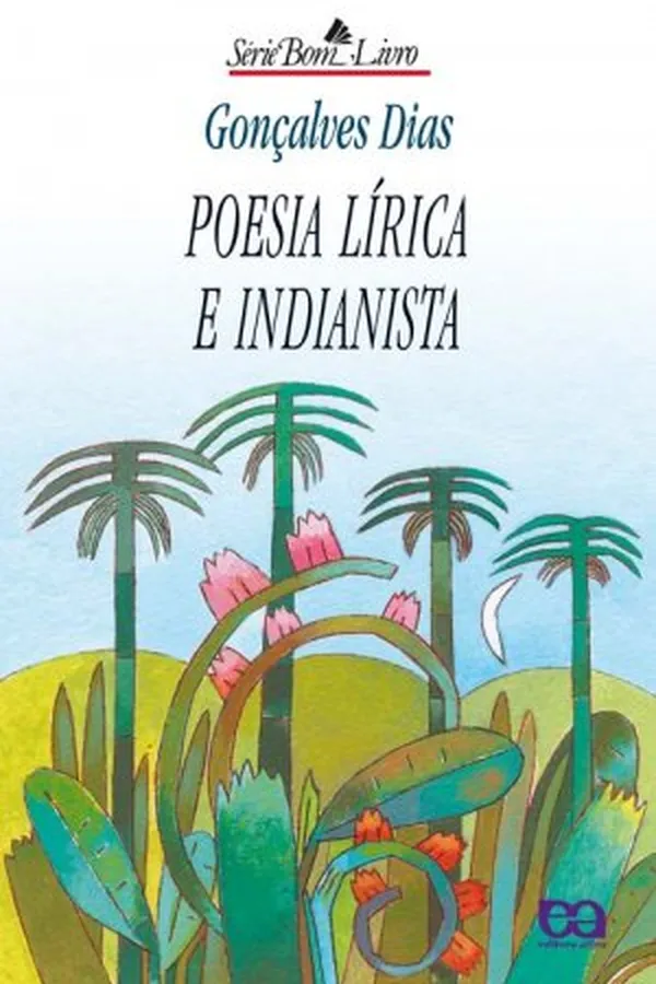 Capa de Poesia Lírica e Indianista
