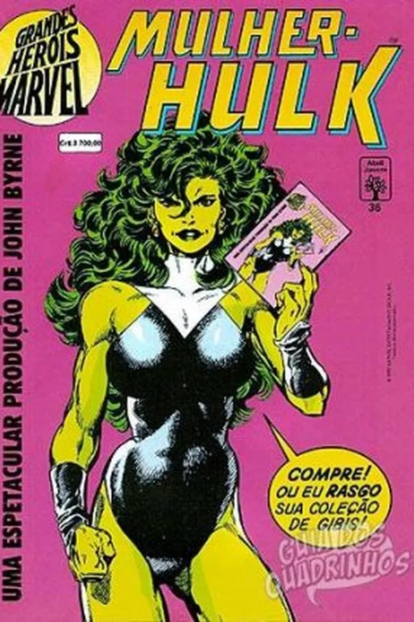 Capa de Grandes Heróis Marvel (1ª série) #36