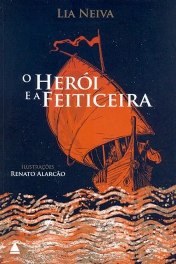 Capa de O herói e a feiticeira