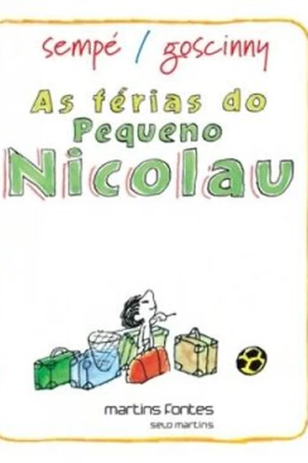 Capa de As Ferias do Pequeno Nicolau