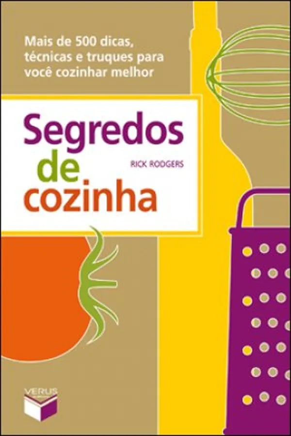 Capa de Segredos de cozinha
